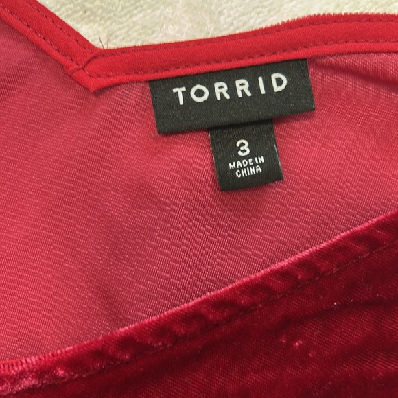 Torrid burgundy red v-neck swing cami with adjustable straps women’s size 3XL - Picture 5 of 15
